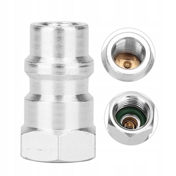 R12 R22 R502 GWINTOWANE ZŁĄCZE 1/4 SAE NA R134A SZYBKI ADAPTER DO KONWERSJI EAN (GTIN) 7612460832546