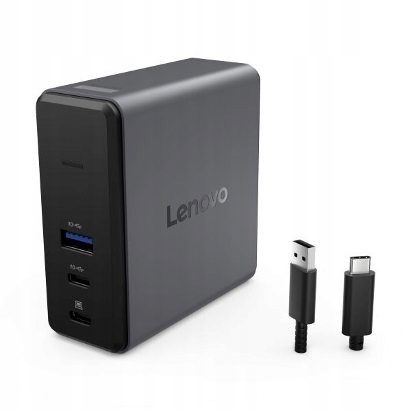 Lenovo Podwójna ładowarka Usb-c 65W GaN
