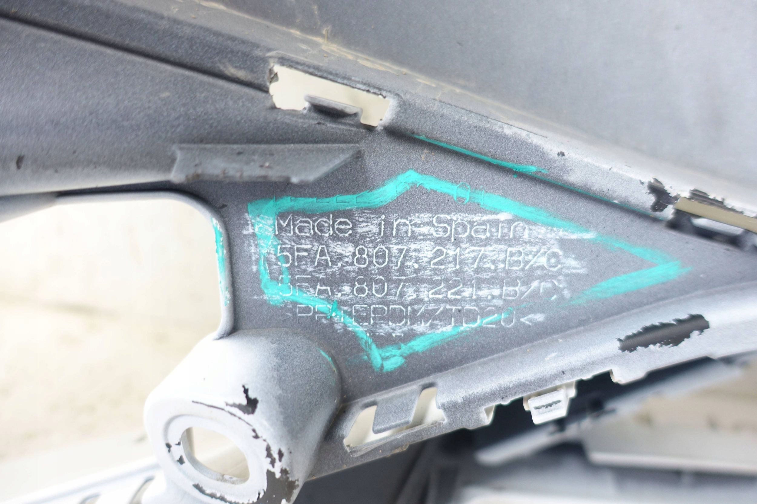bumper front front SEAT LEON 4 IV 5FA 2020- 6XPDC 5FA807217B 5FA807221B
