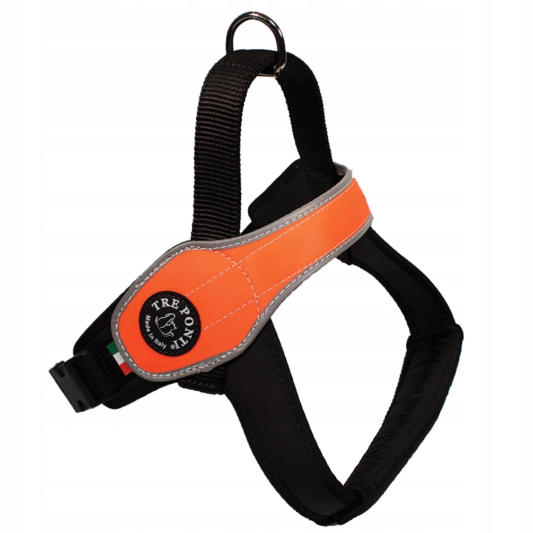 

Szelki dużego psa XXL 90-120cm Tre Ponti pomarańcz