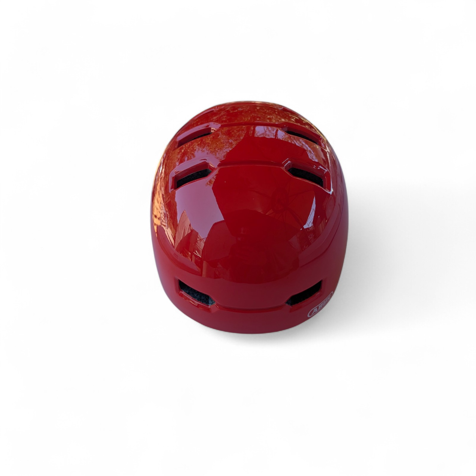 Dětská přilba Abus Skurb Kid, velikost M, lesklá červená