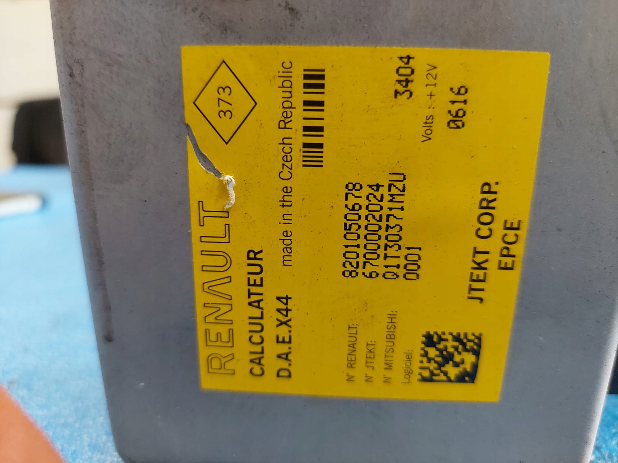 control electrics 488109657R Renault Twingo II 2