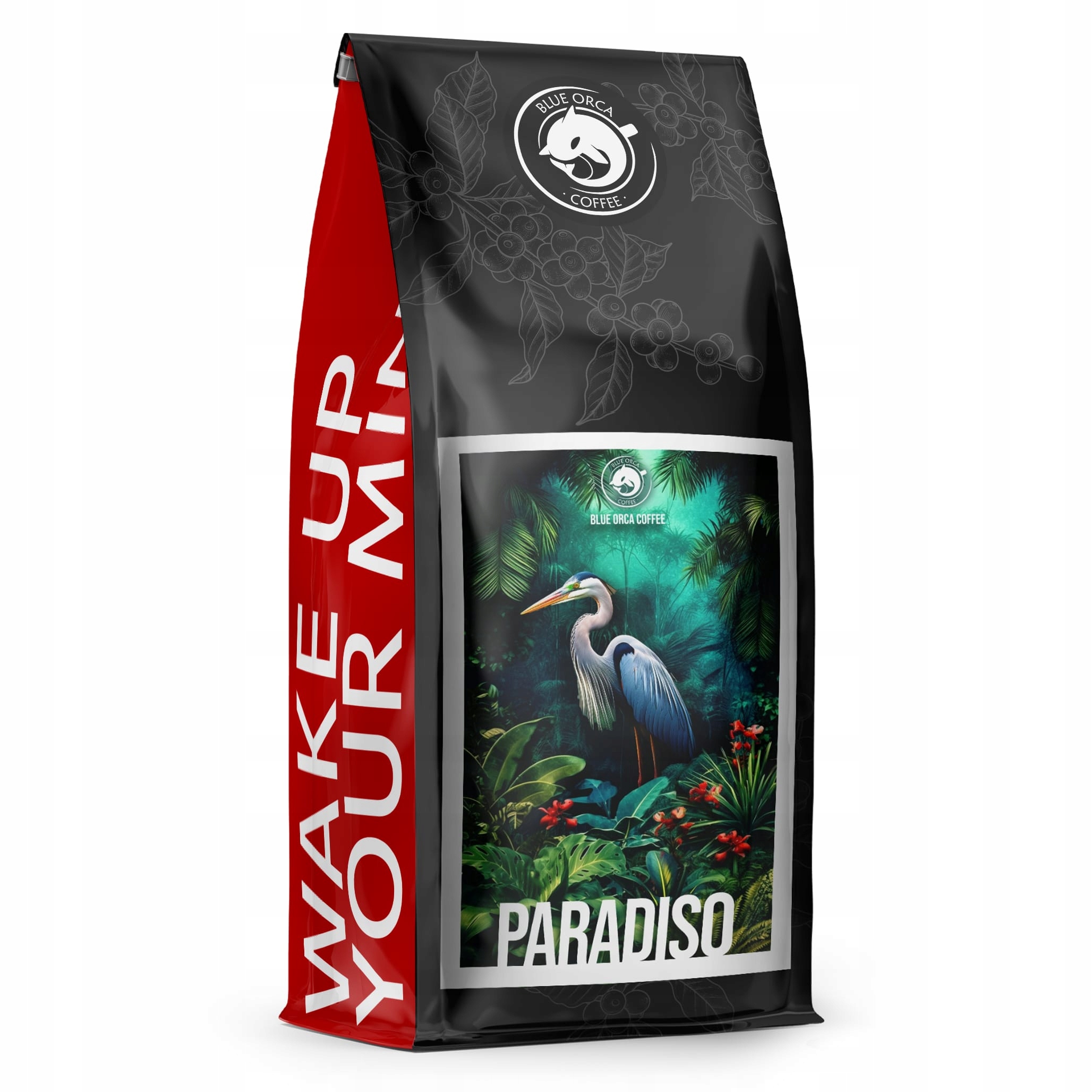 Levně Káva Zrnková 1 Kg Paradiso Bolívie 100% Čerstvě Pražená Arabica Blue Orca