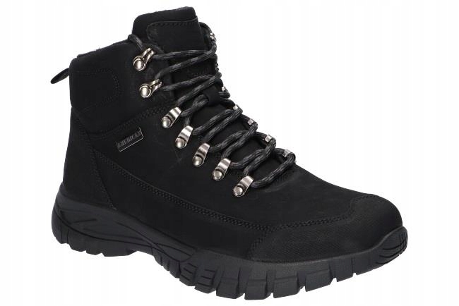 American CY123 Zateplené Trekové Boty Zimní Kožené Pánské Boty B 41