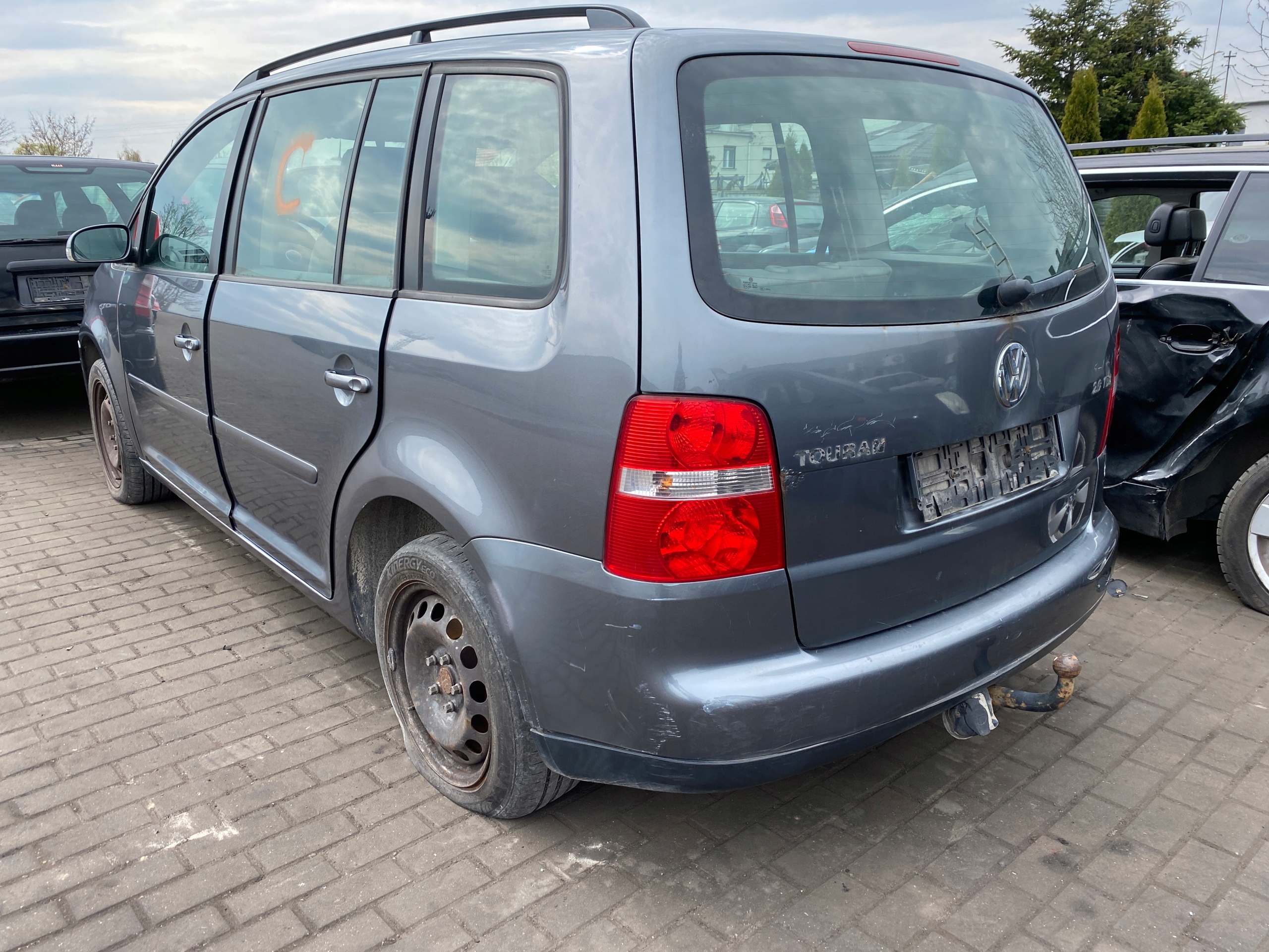 VW Touran 1 l 03-05 bumper rear rear part code lakieru LD7X