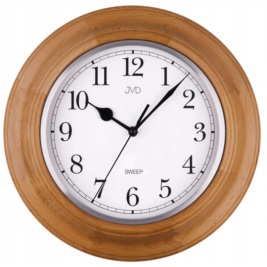 Drevené Tiché Nástenné Hodiny Jvd NS27043.11 fi 30