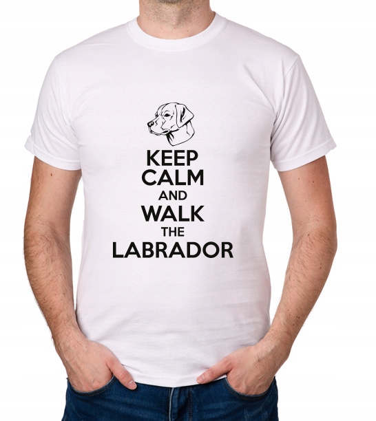 

koszulka Walk The Labrador prezent
