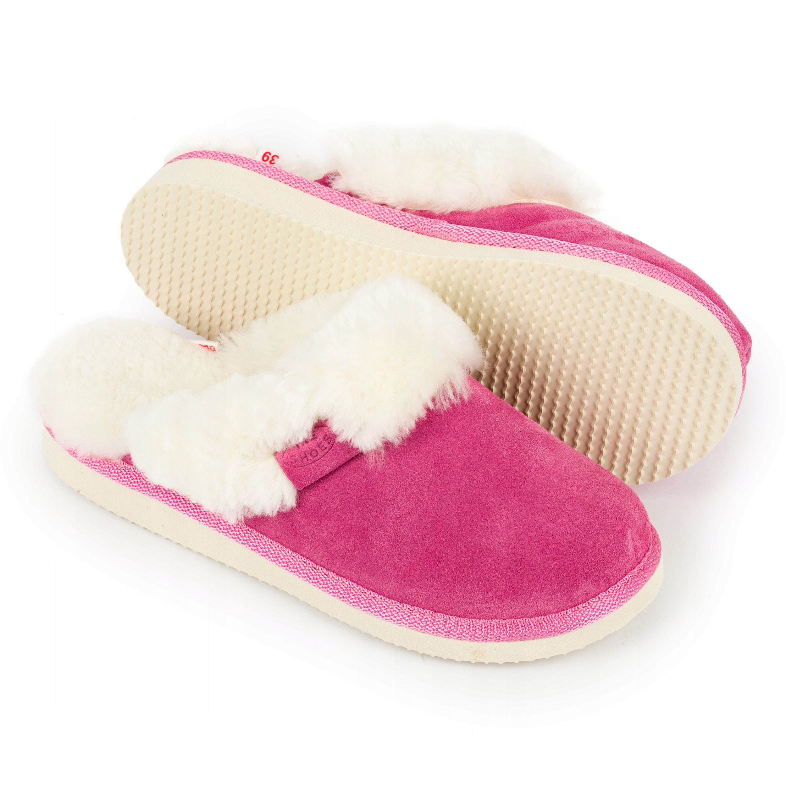 Pantofle Ire Shoes – pantofle z ovčí kůže, teplé a pohodlné