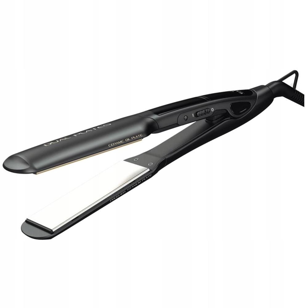 Žehlička Na Vlasy Ga.ma GI3034 Keramická Titanová Široké Destičky