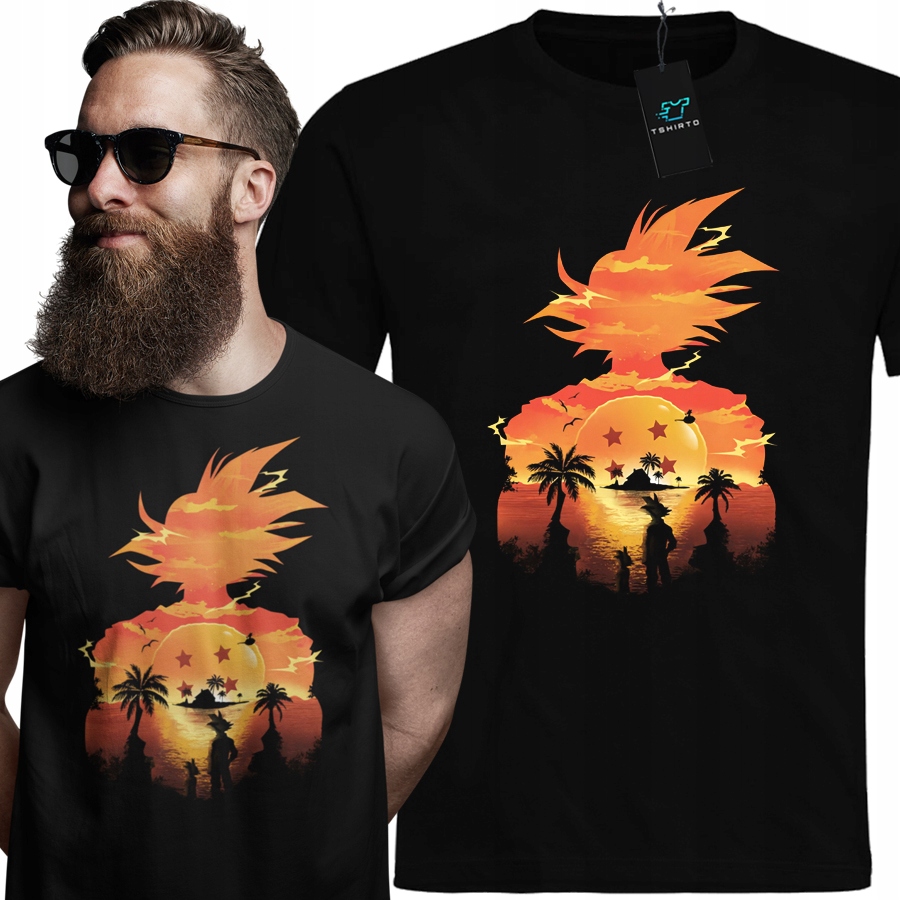 

Koszulka Męska Dragon Ball Z Dbz Son Goku M