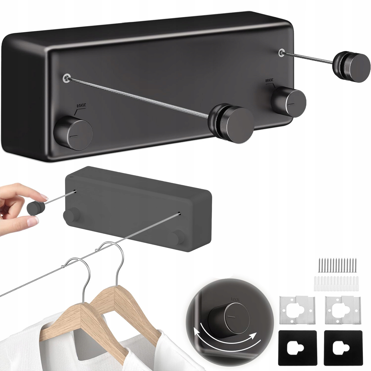 Levně Roztahovatelná Koupelna, Pevná Nerezová Ocel 4.2 M, Nosnost 44 Liber