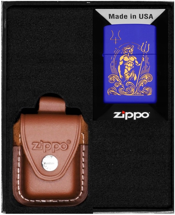 Sada Zippo Zapalovač God Neptune Dárková sada No4