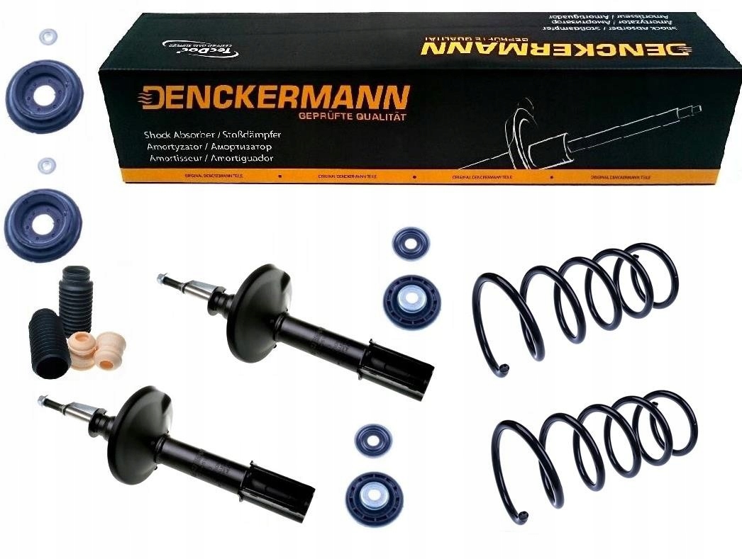 Tlumiče Uchycení Pružiny Dacia Sandero I 1.2 1.4 1.6 2008- Přední Sada