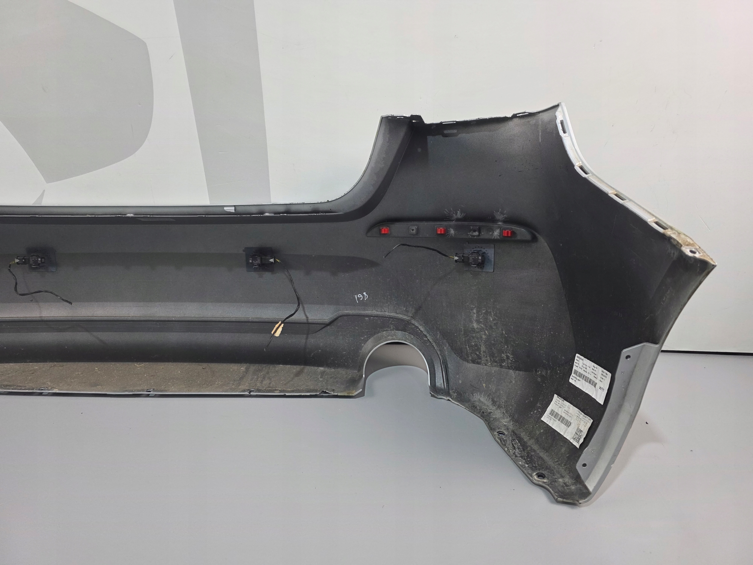 bumper rear part rear BMW 1 F40 A83 4XPDC