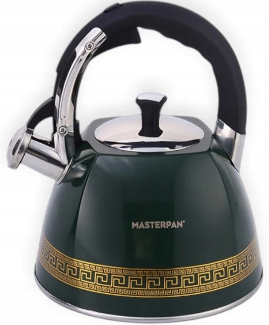 Konvice s píšťalkou Barevná Indukce Plyn 3L Masterpan Aztec