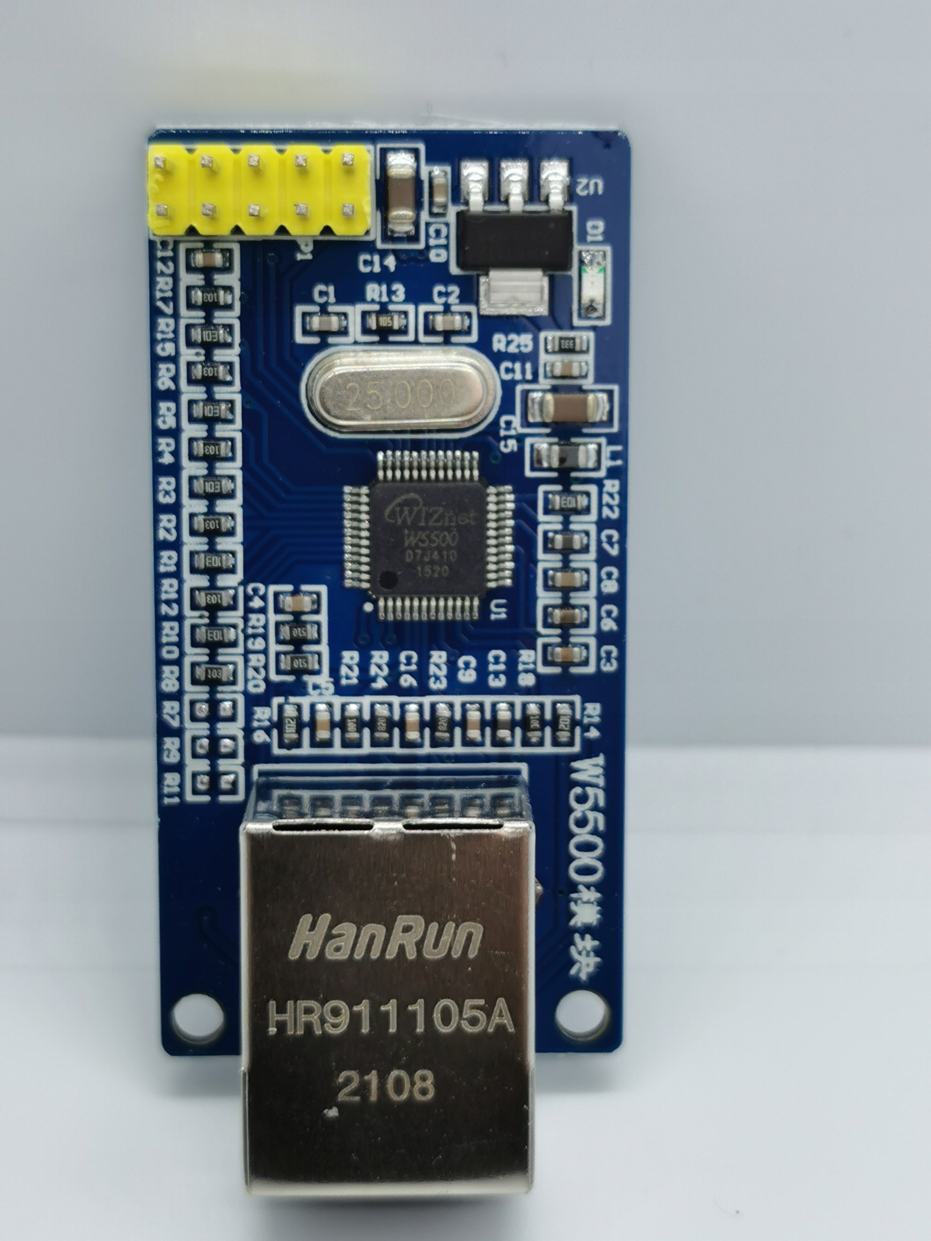 Moduł Ethernet W5500 SPI Model WIZnet W5500