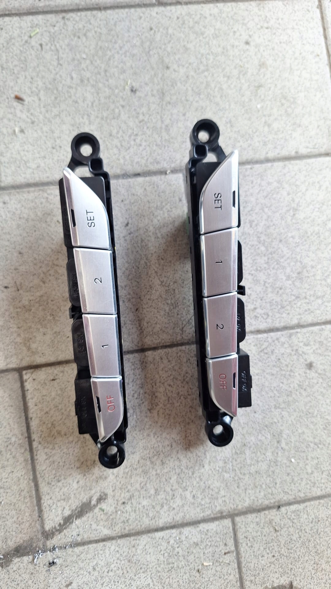 PANEL switch PAMIECI seat front rear part AUDI A8 D4 right left