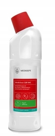 

Żel Mediclean 0,75l czyszczenie Wc MC 320