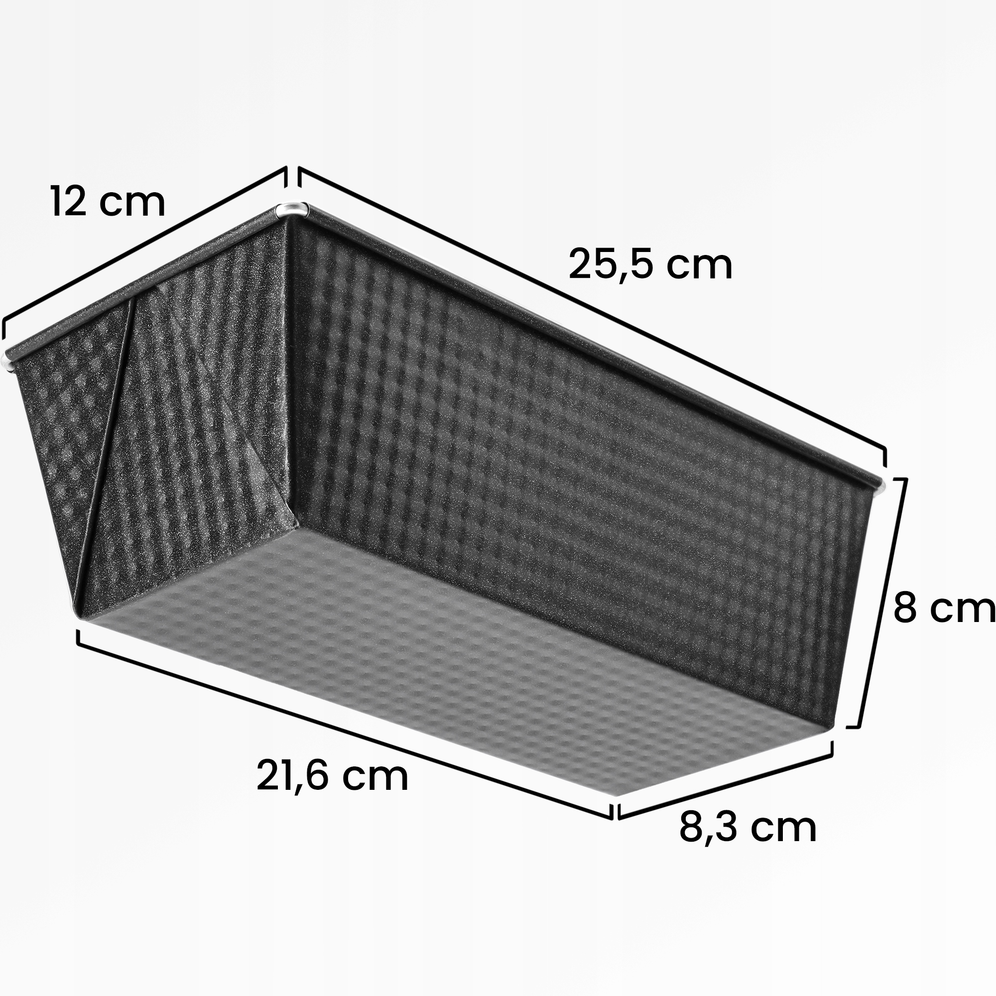 KEKSÓWKA FORMA DO PIECZENIA CHLEBA CIASTA 25cm Marka Kadax