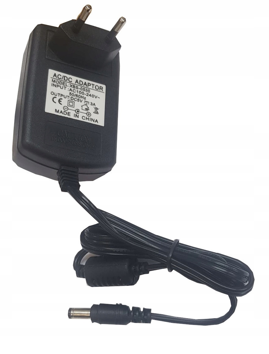

Zasilacz Ładowarka Adapter Sieciowy 5V Ac/dc 3A