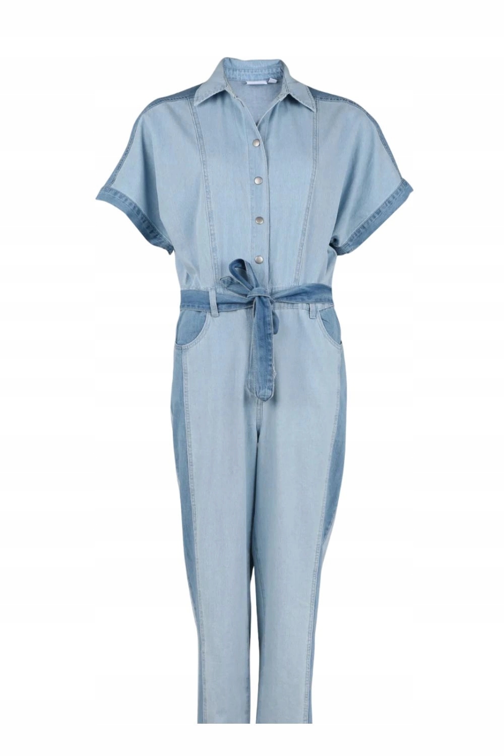 Dámská džínová kombinéza Vila, módní, dlouhá, džínová, modrá, vel.