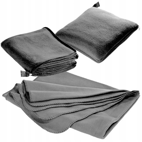 

Koc z polaru/poduszka 2w1RADCLIFF 31x30 180x120