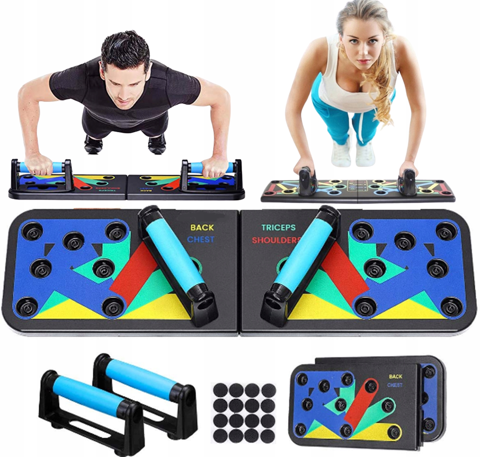 

Wielofunkcyjna Deska Do Ćwiczeń Uchwyty Do Pompek