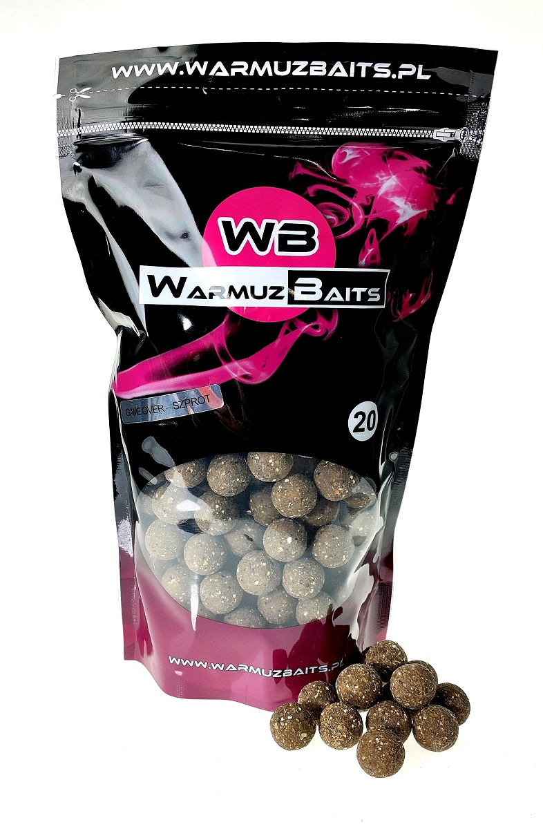 Kulki Game Over Szprot 20mm Warmuz Baits 900g