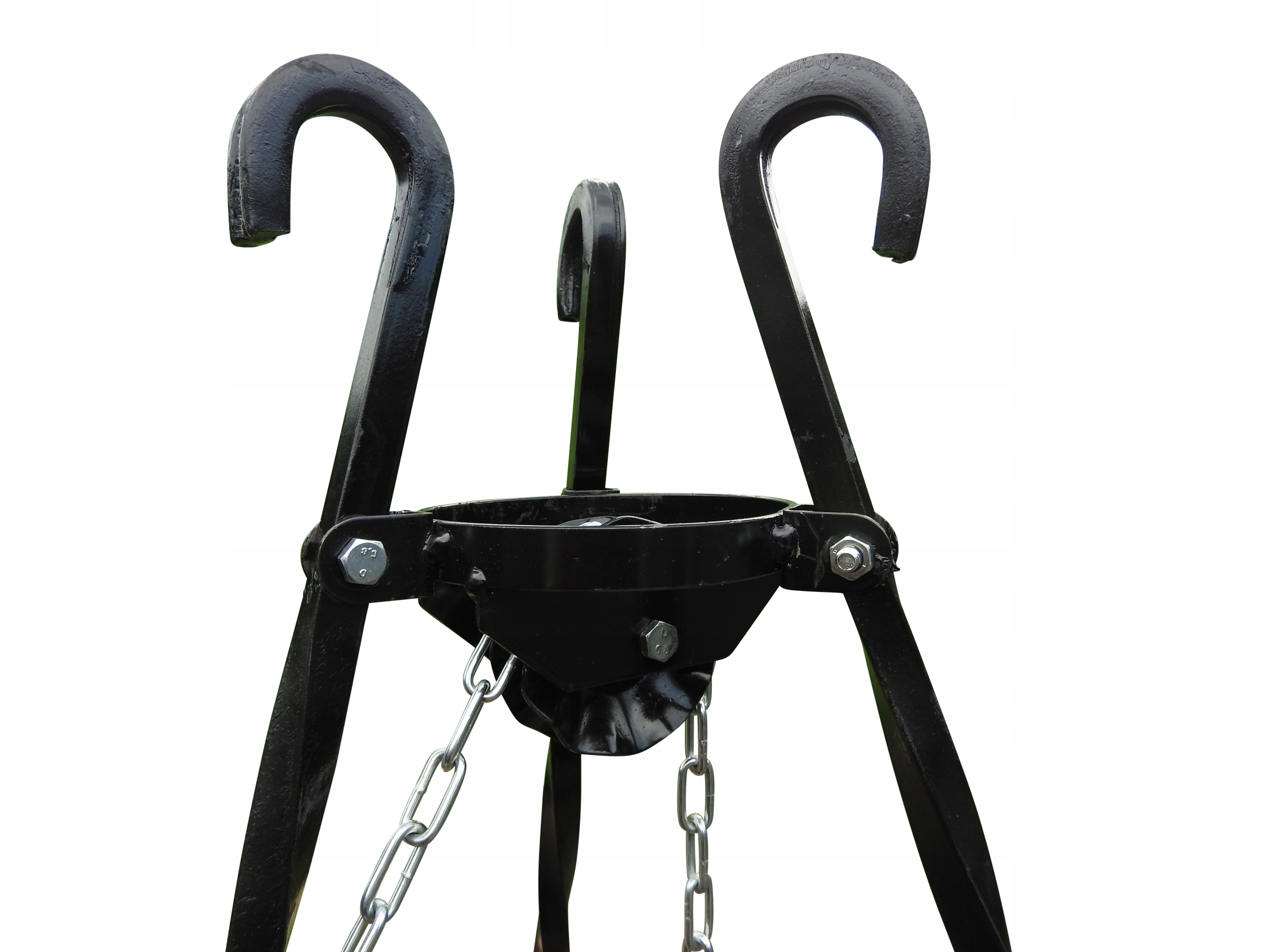 GRILL TRÓJNÓG OGRODOWY OGNISKOWY RUSZT FI 70 CM CHROMOWANY STOJAK KUTY Producent inny