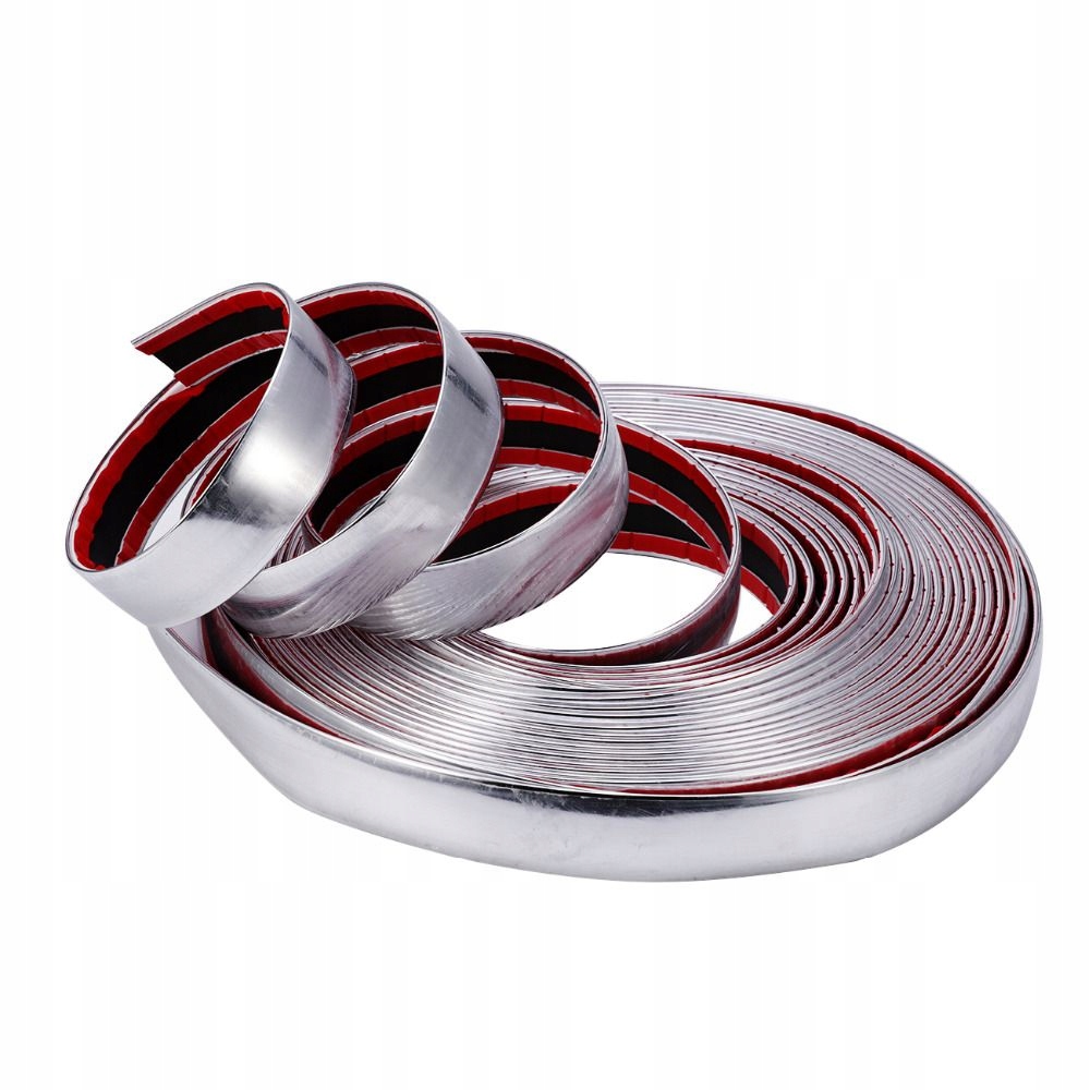 LISTWA CHROM OZDOBNA TAŚMA CHROMOWANA 50 mm 5 cm