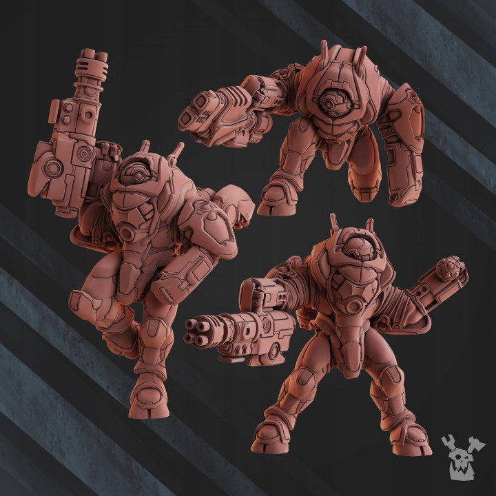 Cyber-ghosts Squad x3 DakkaDakka.Store