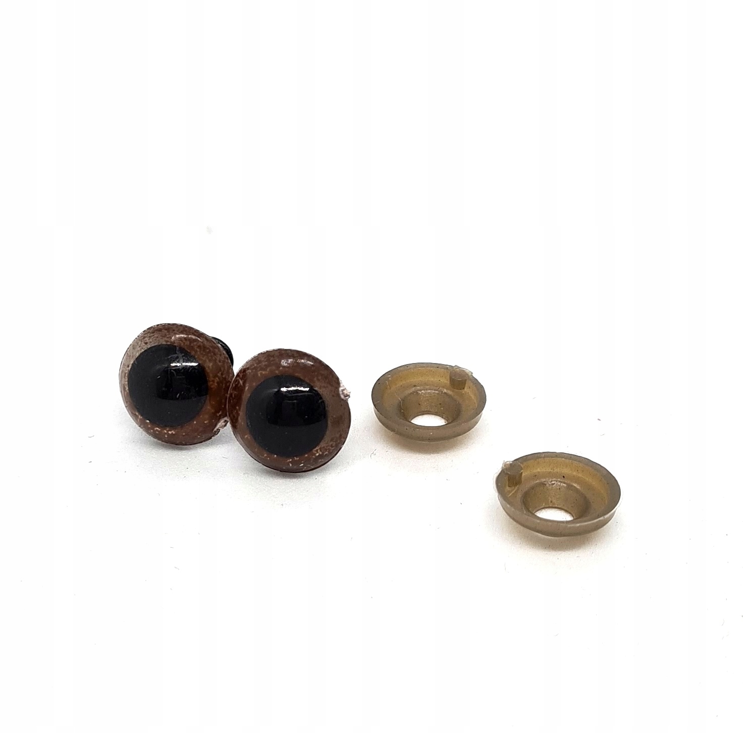Oczka do maskotek zabawek 12mm 10szt (5 par) Brown