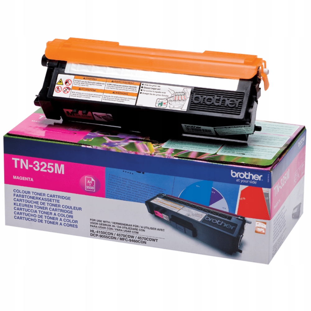 Toner Brother TN-325M červený (magenta) Originálny open box