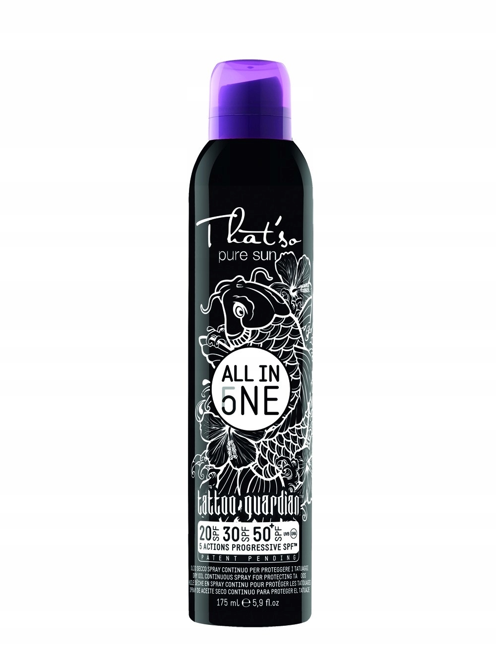 Spray Ochrona Przeciwsłoneczna Tatuażu SPF/UVB/UVA