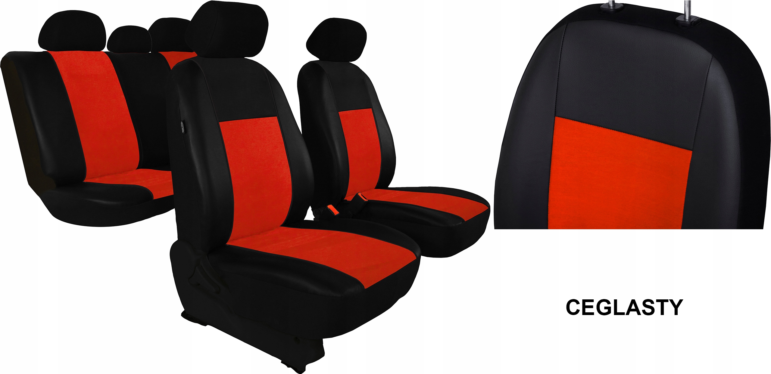 POKROWCE SAMOCHODOWE NA FOTELE DO VW JETTA 5 Model Unico PT-133