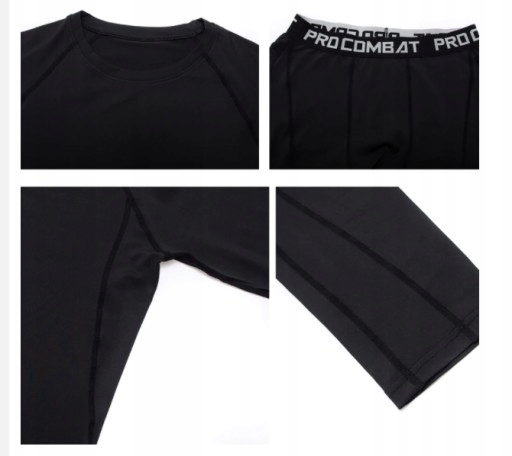 KOSZULKA SPODENKI SPODNIE MMA SIŁOWNIA PUNISHER Właściwości oddychające odprowadzające wilgoć