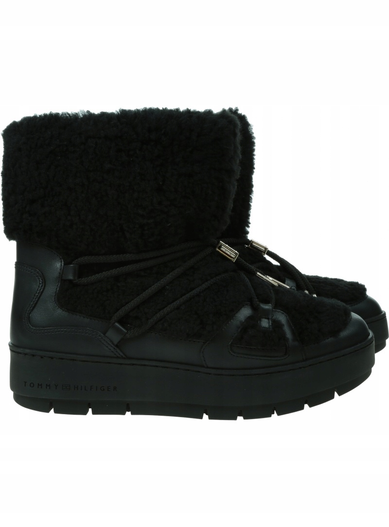 Śniegowce Tommy Hilfiger Tommy Teddy Snowboot FW0FW07505 Bds 38