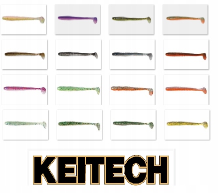 Keitech Swing Impact 2'' (5 cm) mix kolorów 16 szt. okoń Japan