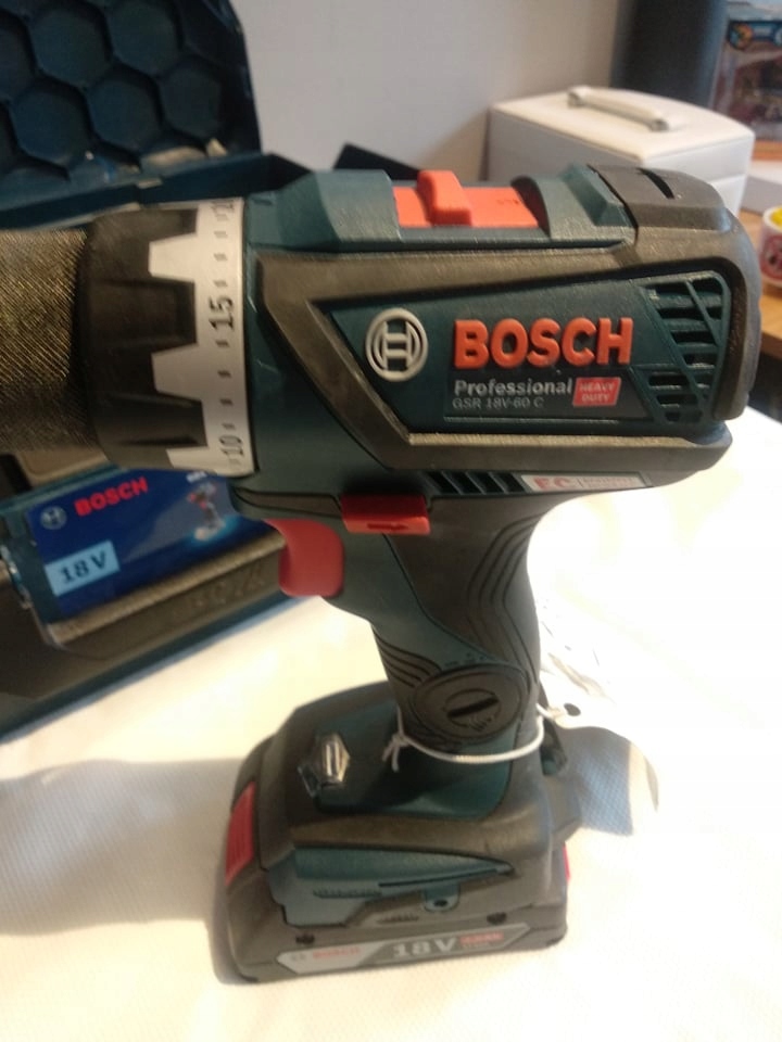 Wkretarka Akumulatorowa Bosch GSR 18 V 60 C Producent code GSR 18V 60C