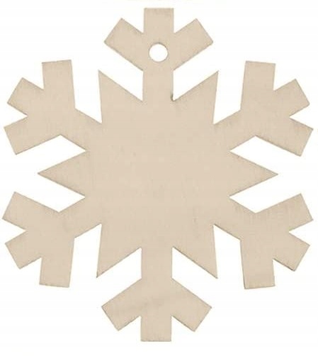 

Gwiazdka Boże Narodzenie Zawieszka Drewniana 5cm