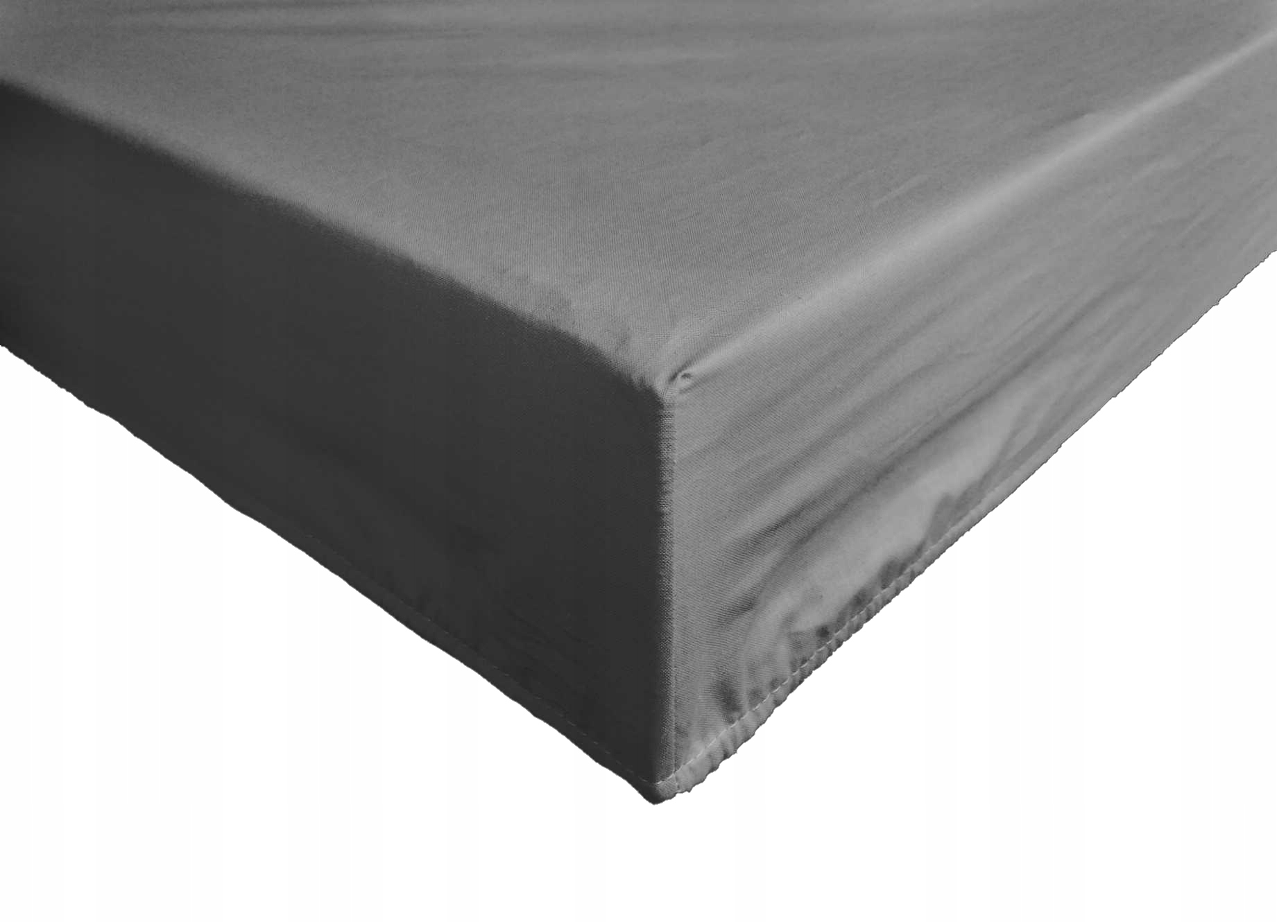 

Prześcieradło Bawełna Gumki szare ciemne 160x200