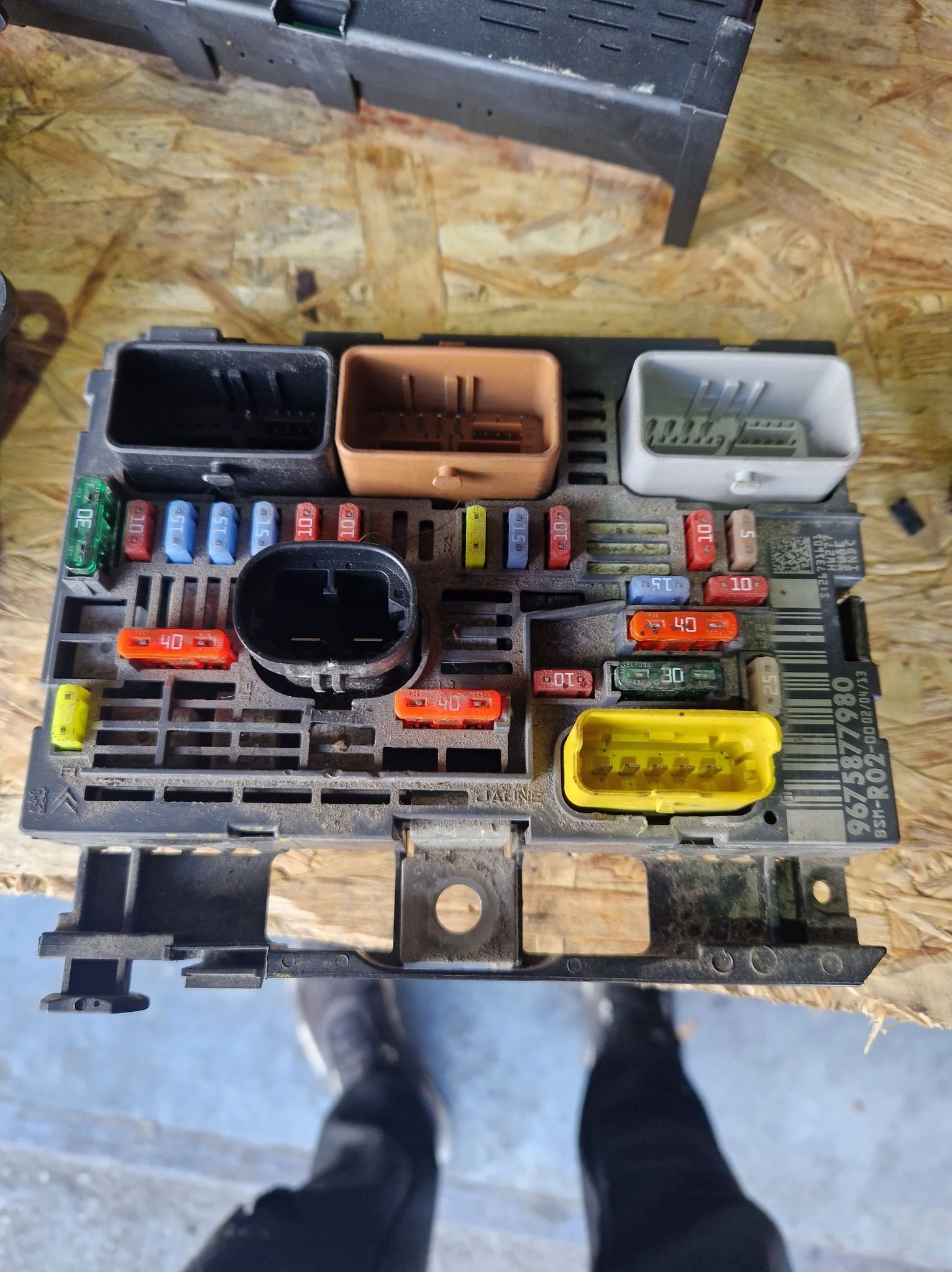 CITROEN C5 III X7 MODUL BSM 9675877980 R02