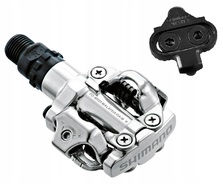 pedały zatrzaskowe Spd Shimano pd-m520 bloki mtb