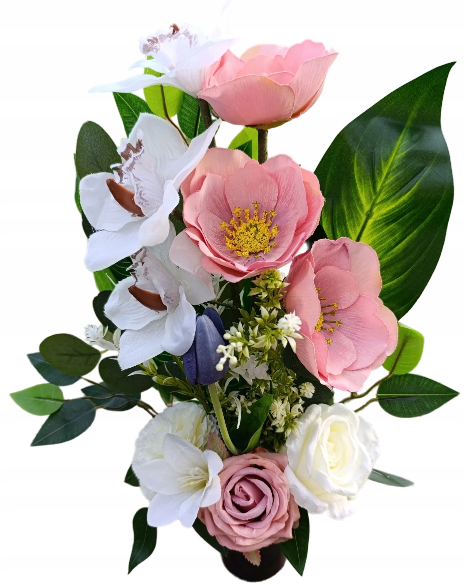 Kytice Vložka Do Vázy Velikonoční Umělé Květy Na Hrob Hřbitov Jaro