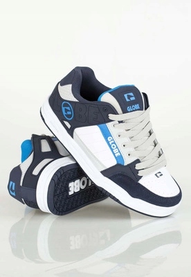 Boty Globe Tilt Blue Heaven White