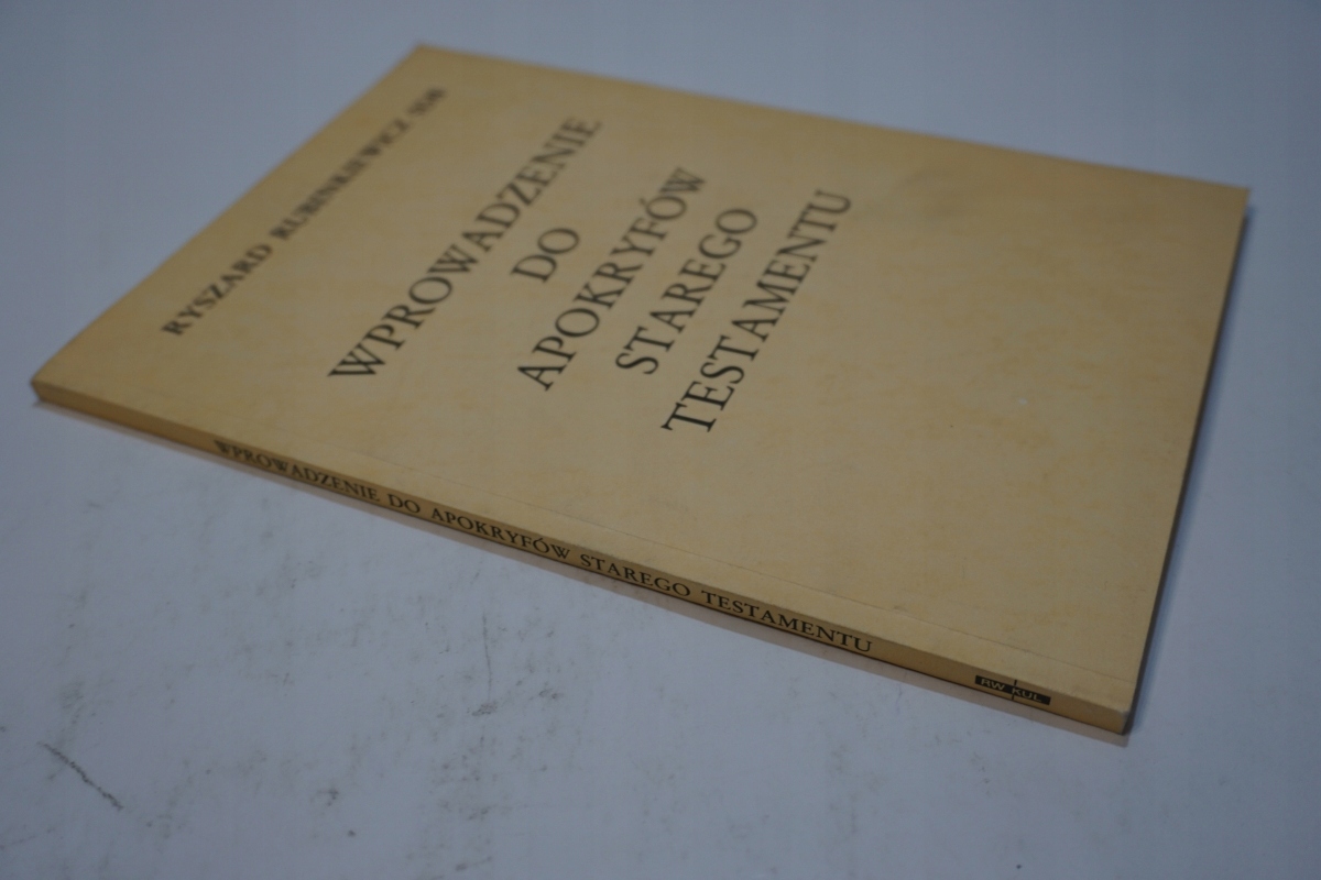 WPROWADZENIE DO APOKRYFÓW STAREGO TESTAMENTU Gatunek Teologia