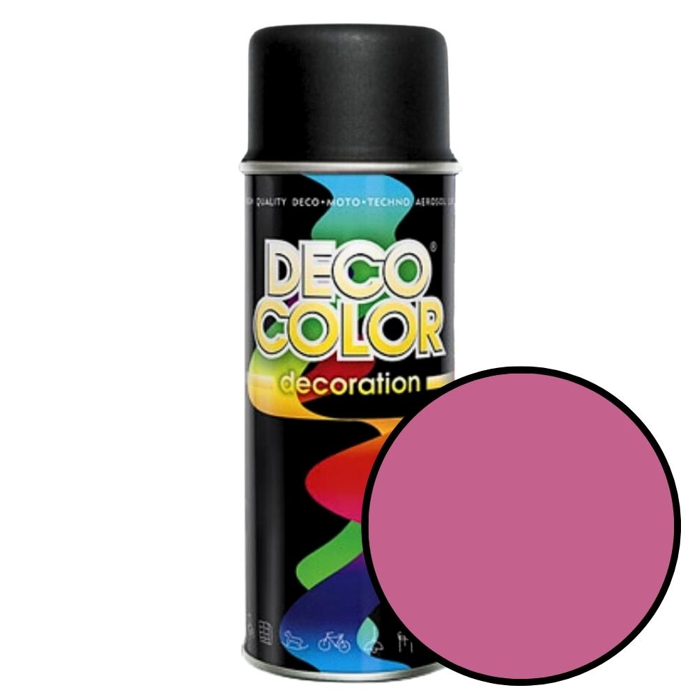 Spray 400ml Ral 4003 różowy połysk Decoration Deco Color 10050