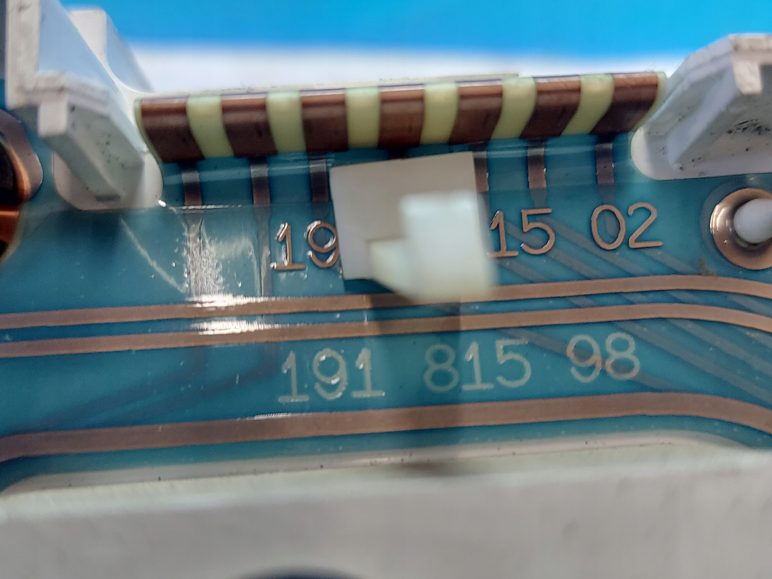 dials clock CITROEN ZX 1.9 TD 19181598