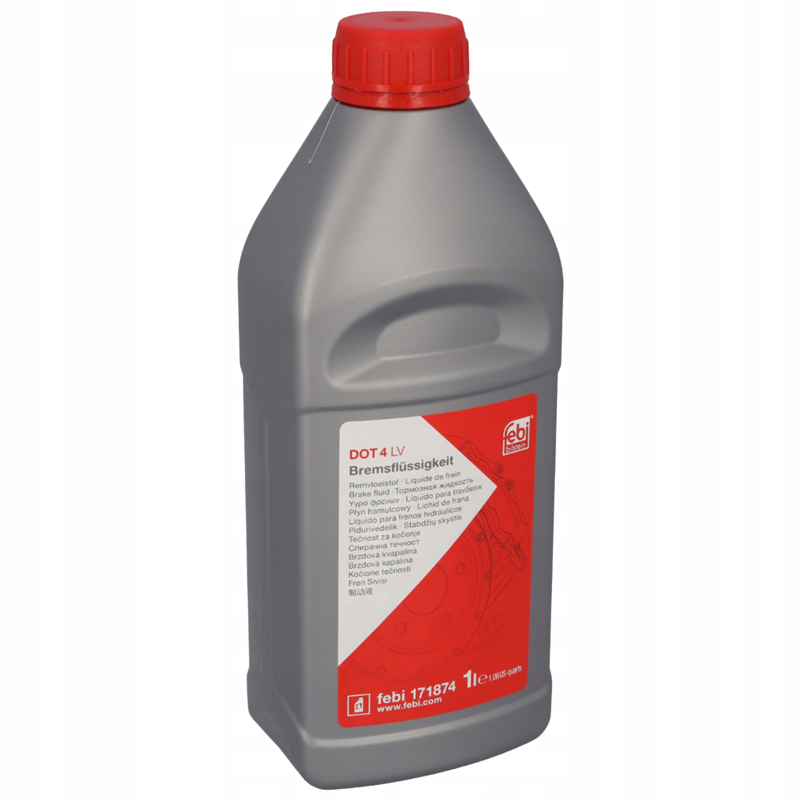 Płyn hamulcowy Dot 4 DOT4 LV 1L Syntetyczny Febi Bilstein 171874
