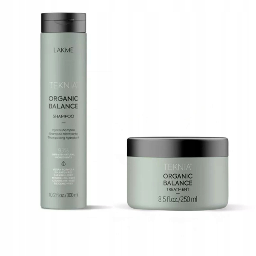 Teknia Organic Balance zestaw 2 produktów: szampon+maska